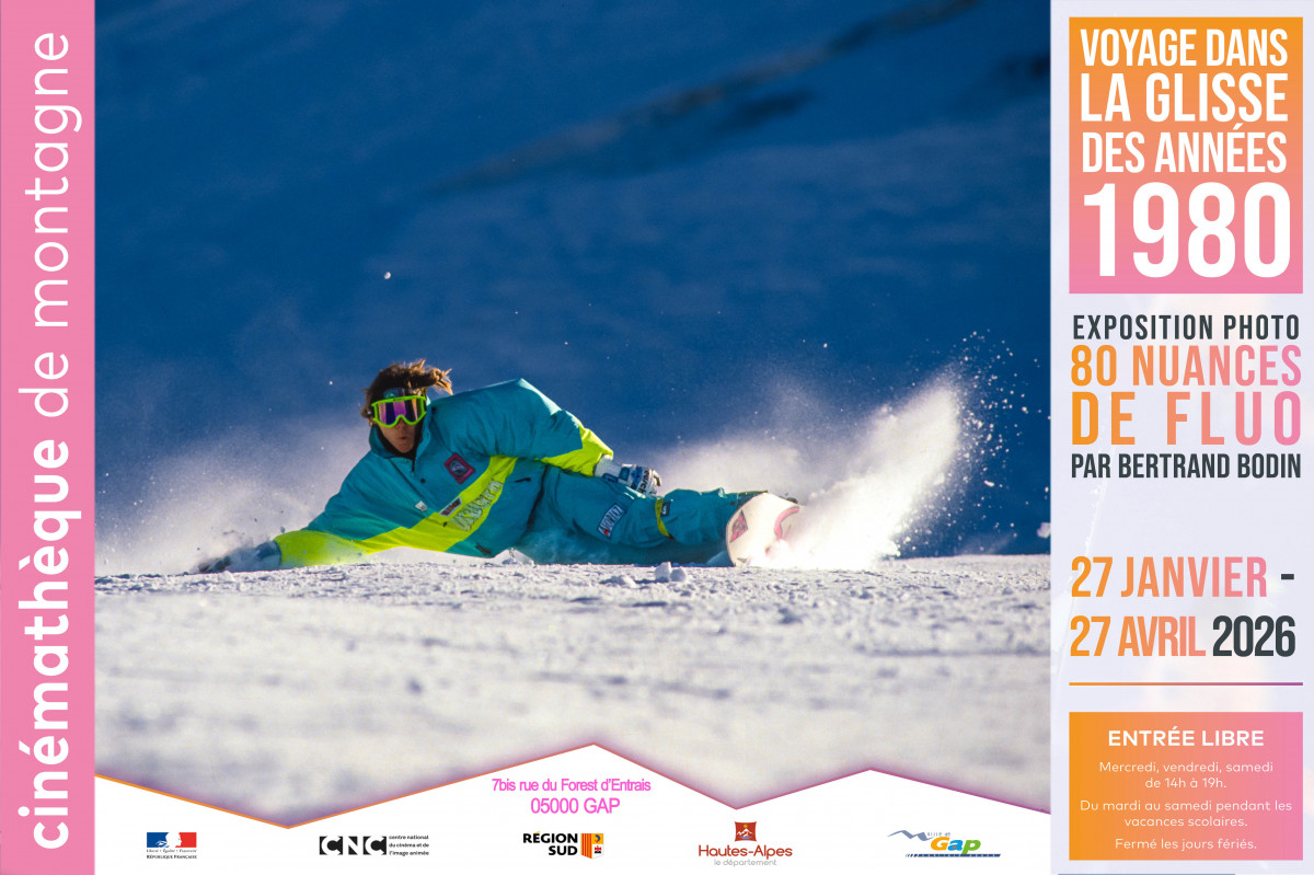 "Serge Vitelli, snowboard" Exposition photo 80 nuances de fluo !