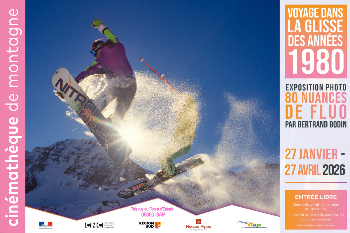 "Snowboard et monoski" Exposition photo 80 nuances de fluo !