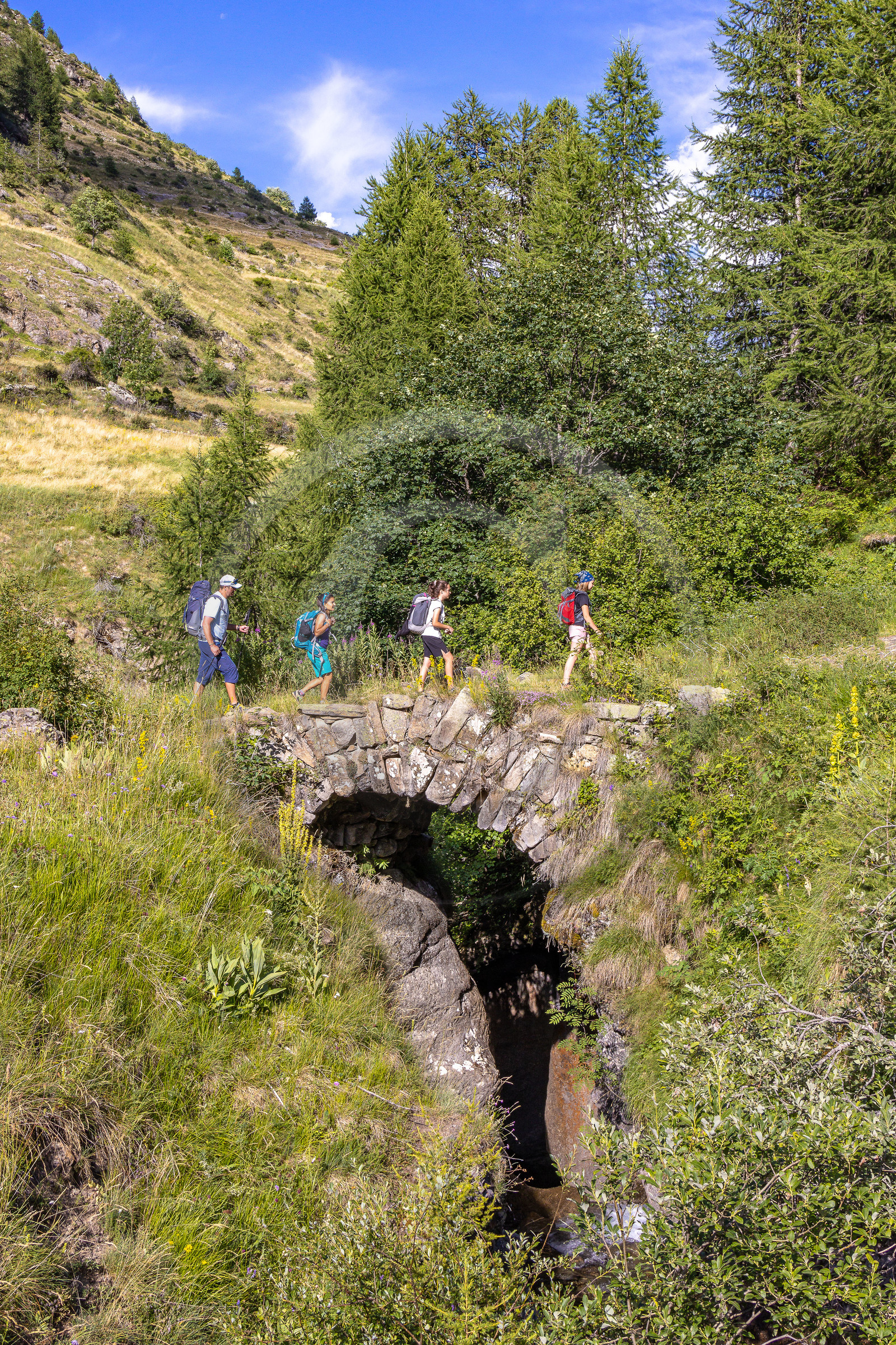 Ancien pont sur le torrent de Chichin