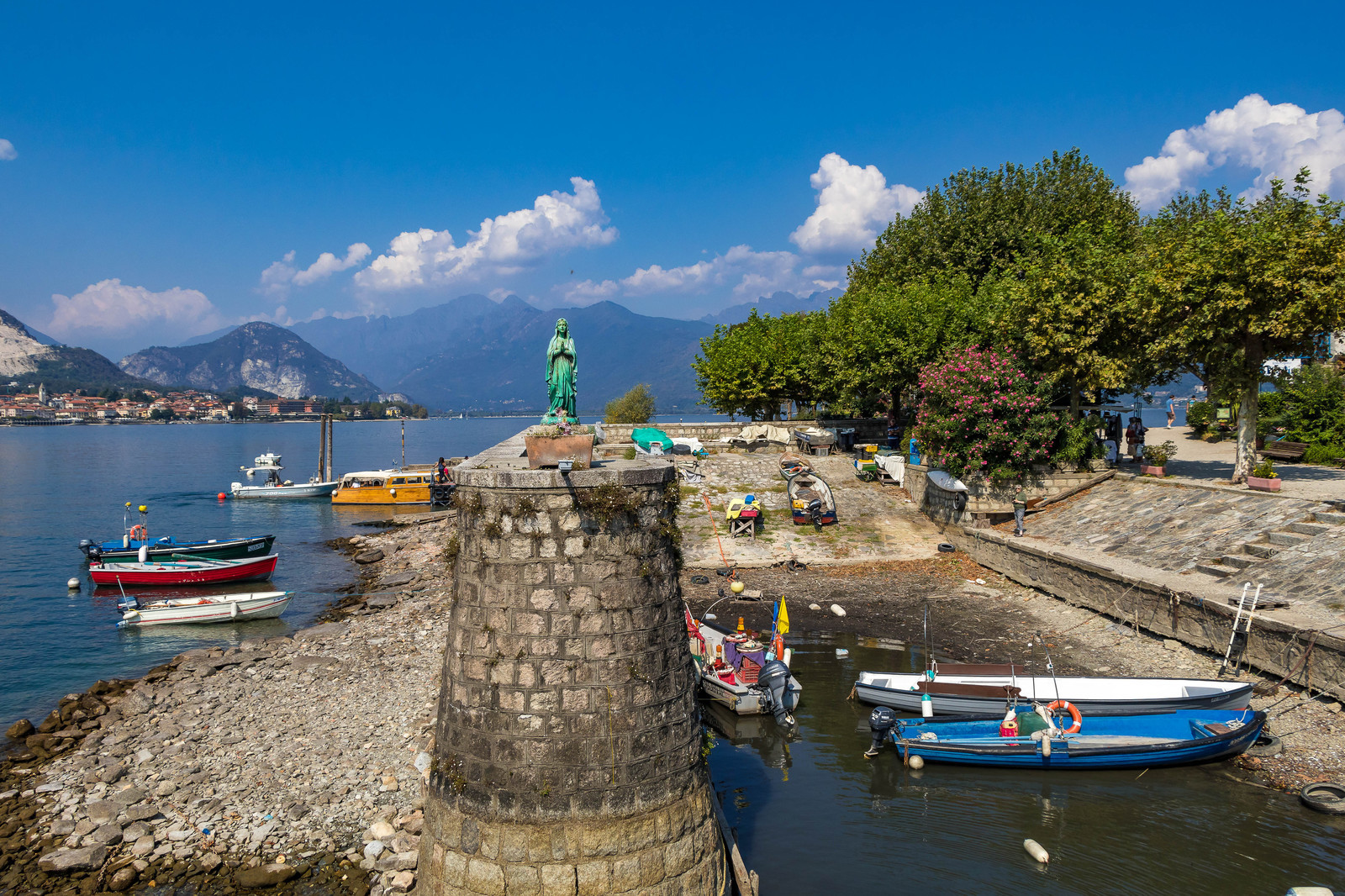Isola superiore, île de pêcheurs