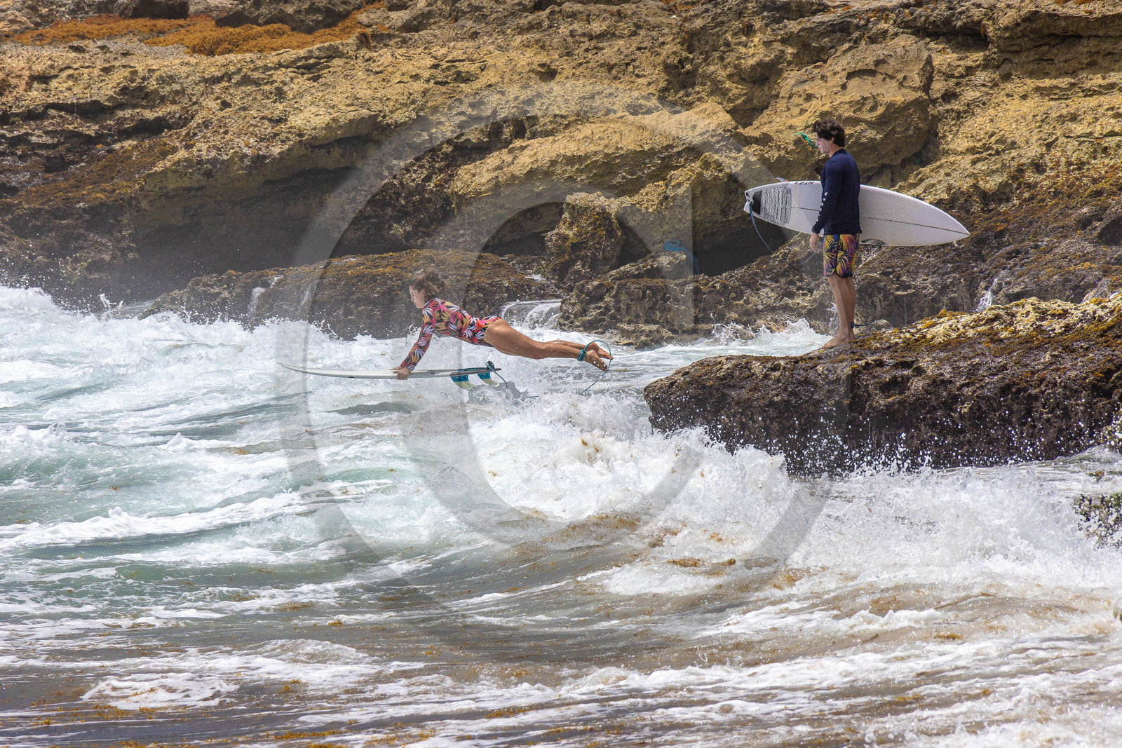 Guadeloupe, surf