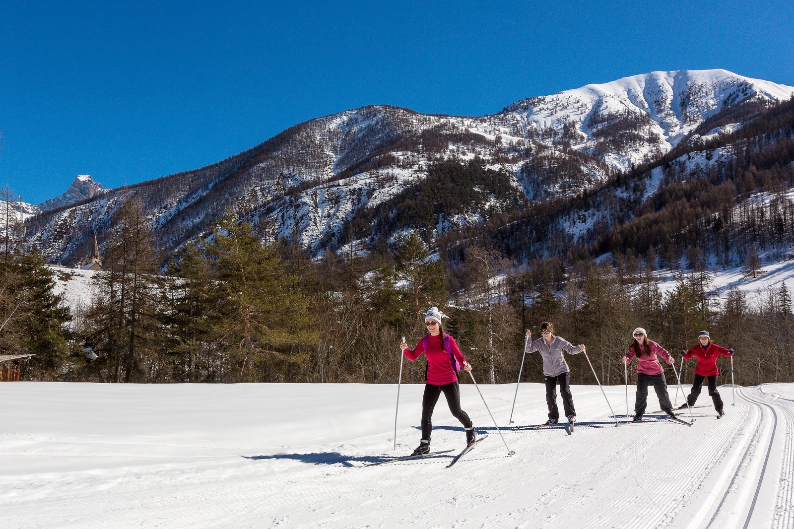 Saint-Paul-sur-Ubaye, Ski nordique, ski de fond