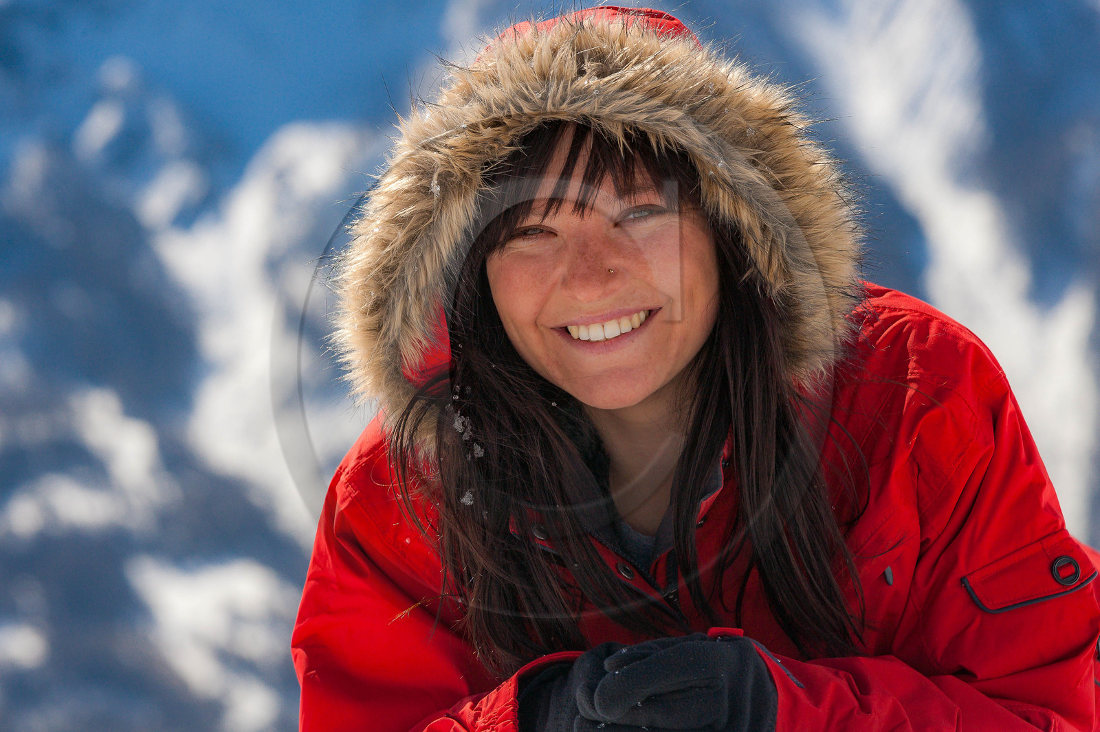 Après-ski portrait
