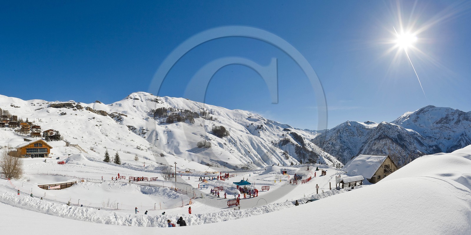 Station de ski d'Orcières 1850, Petite Ourse, Jardin des neiges