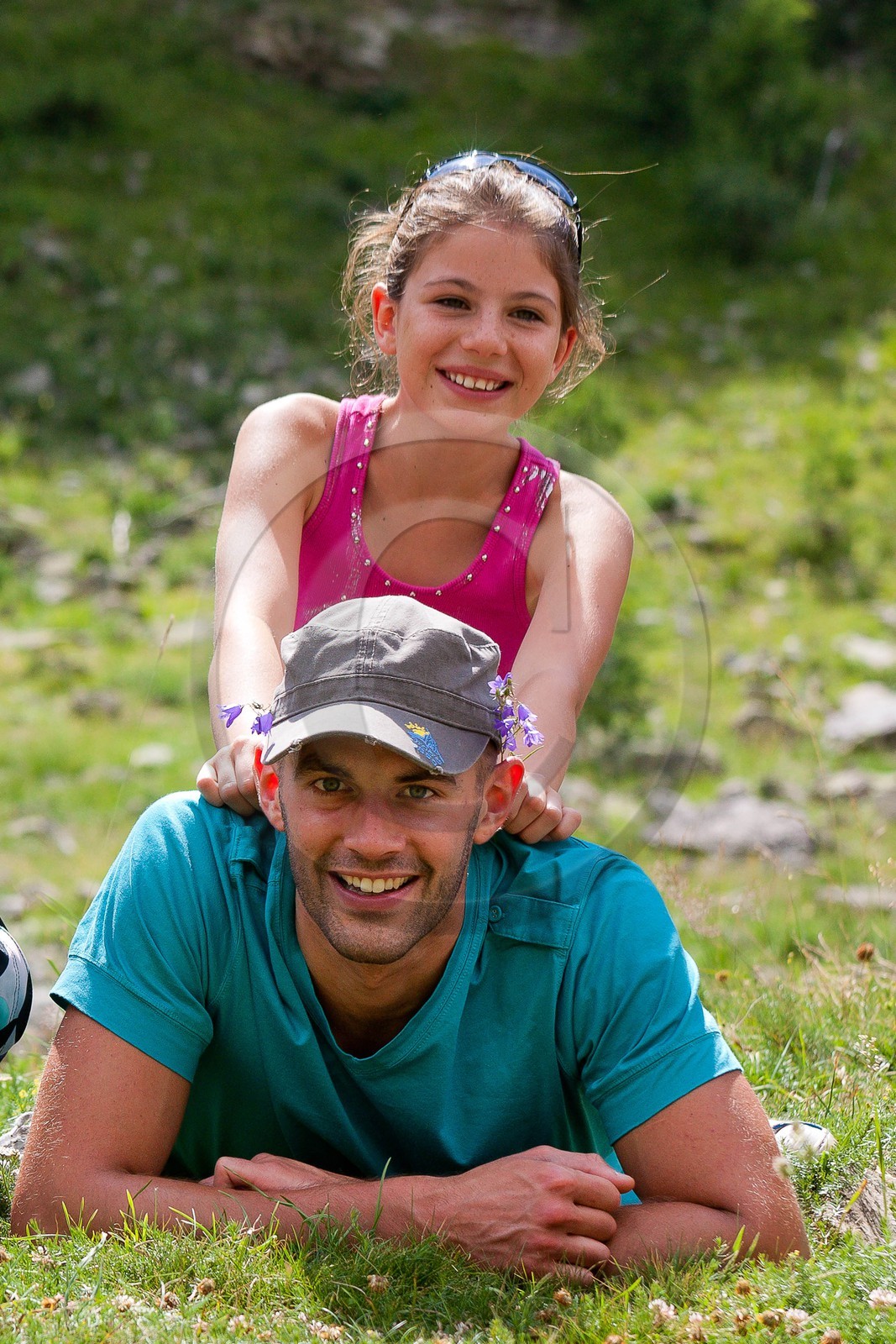 Randonnée famille montagne