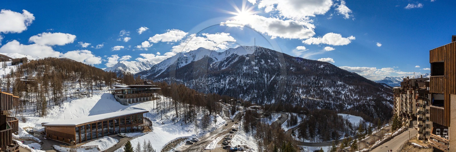 Les Orres, la patinoire