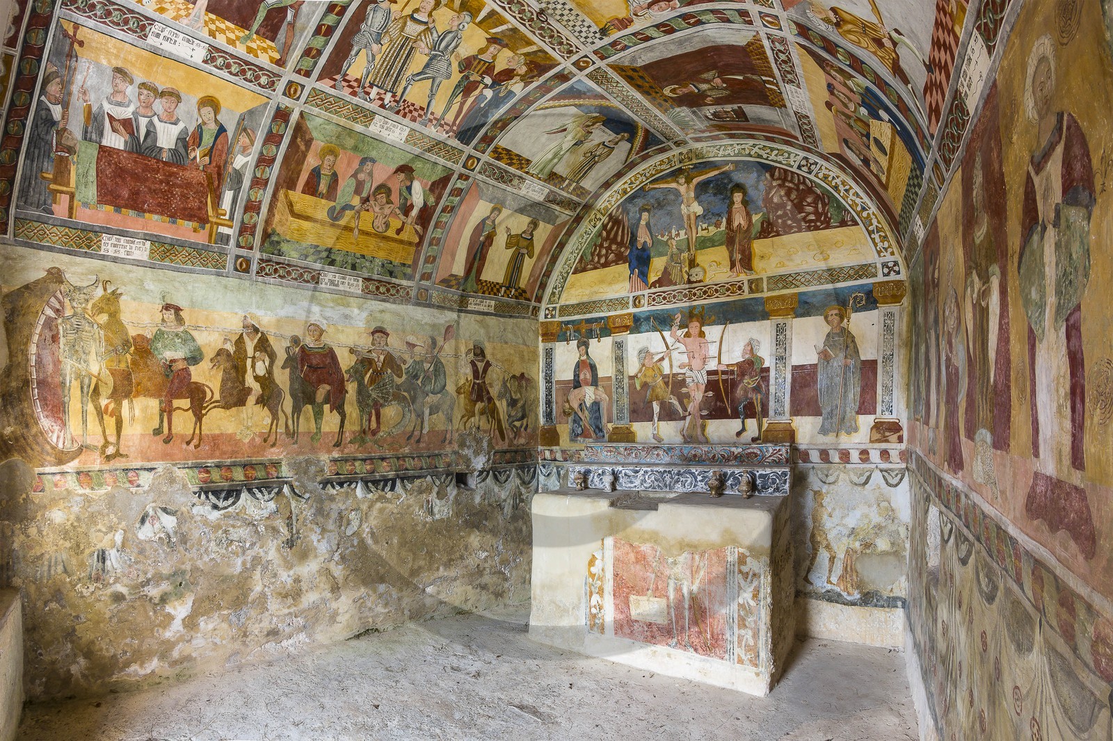 Vallée de la Tinée, Roubion, Chapelle Saint-Sébastien