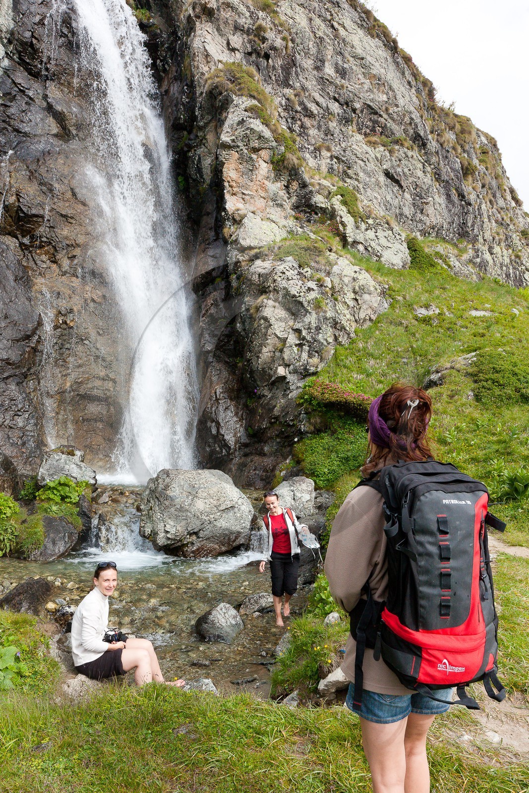 Randonnée à la cascade