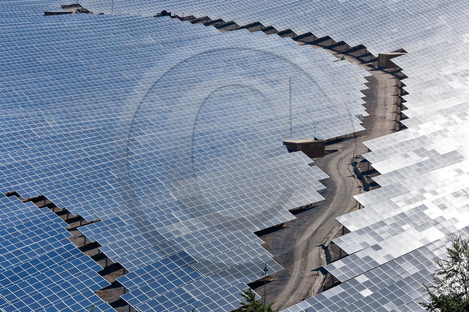 La plus grande centrale solaire photovoltaïque de France