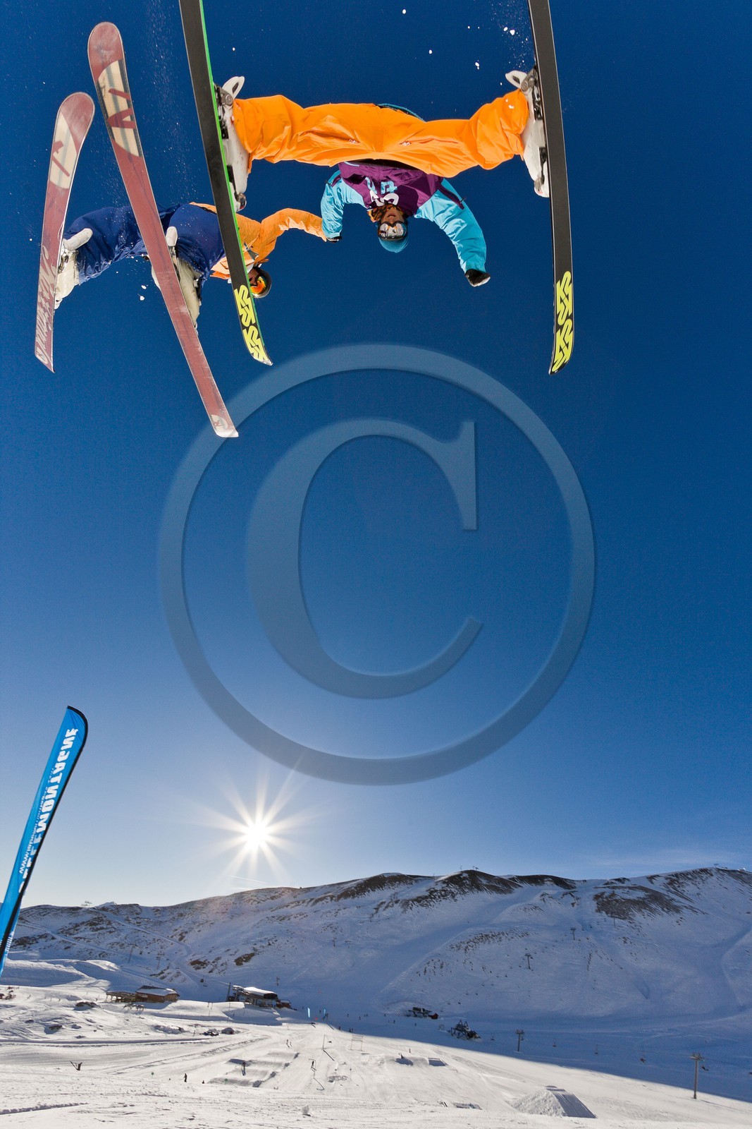 Ski snowpark