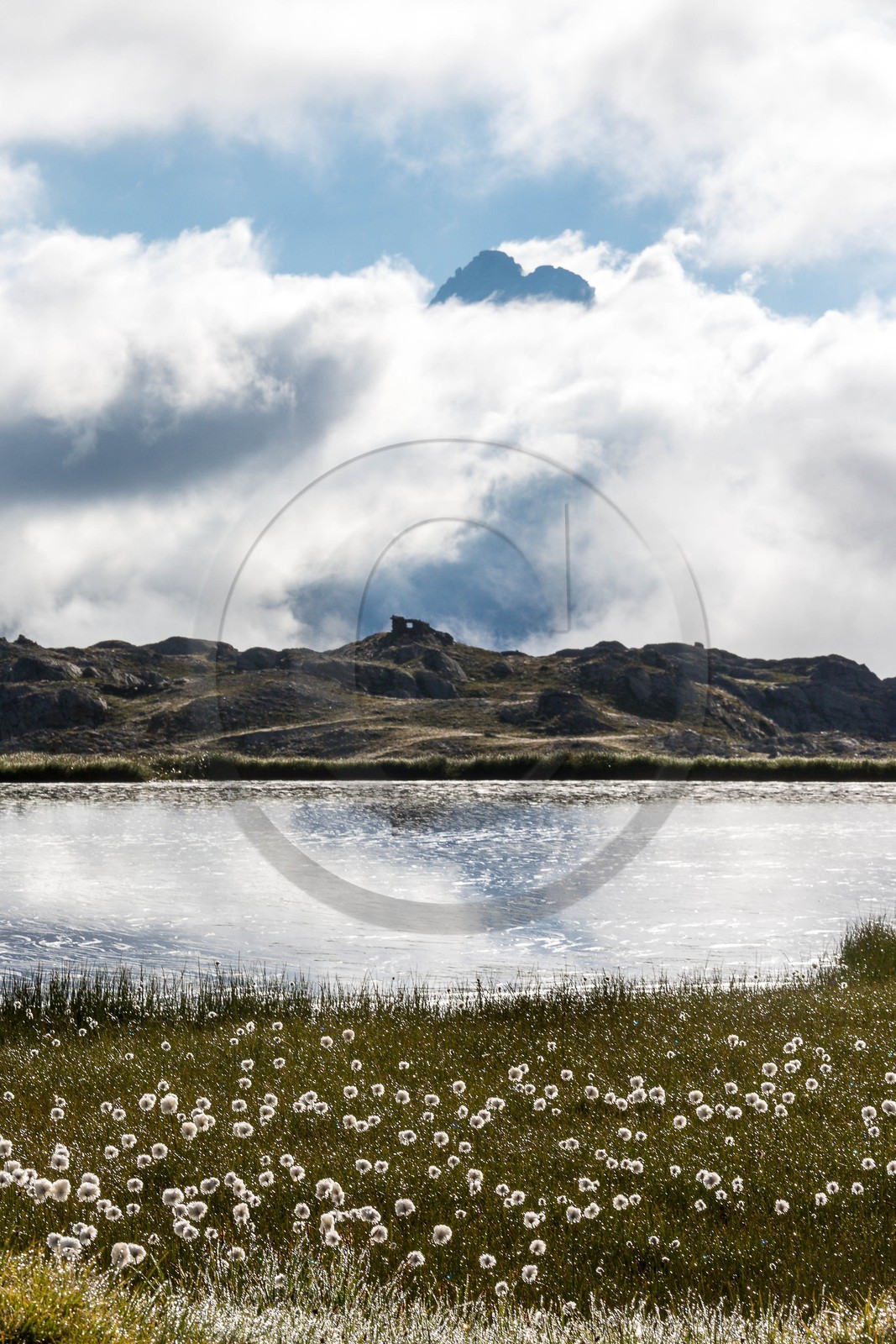 Saint-Paul-sur-Ubaye, Maljasset, col du Longet, Lac du Longet