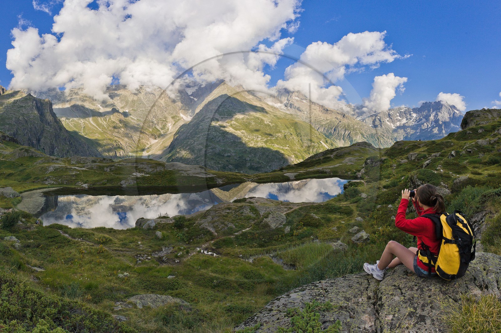 Photographier la montagne au Lac du Lauzon