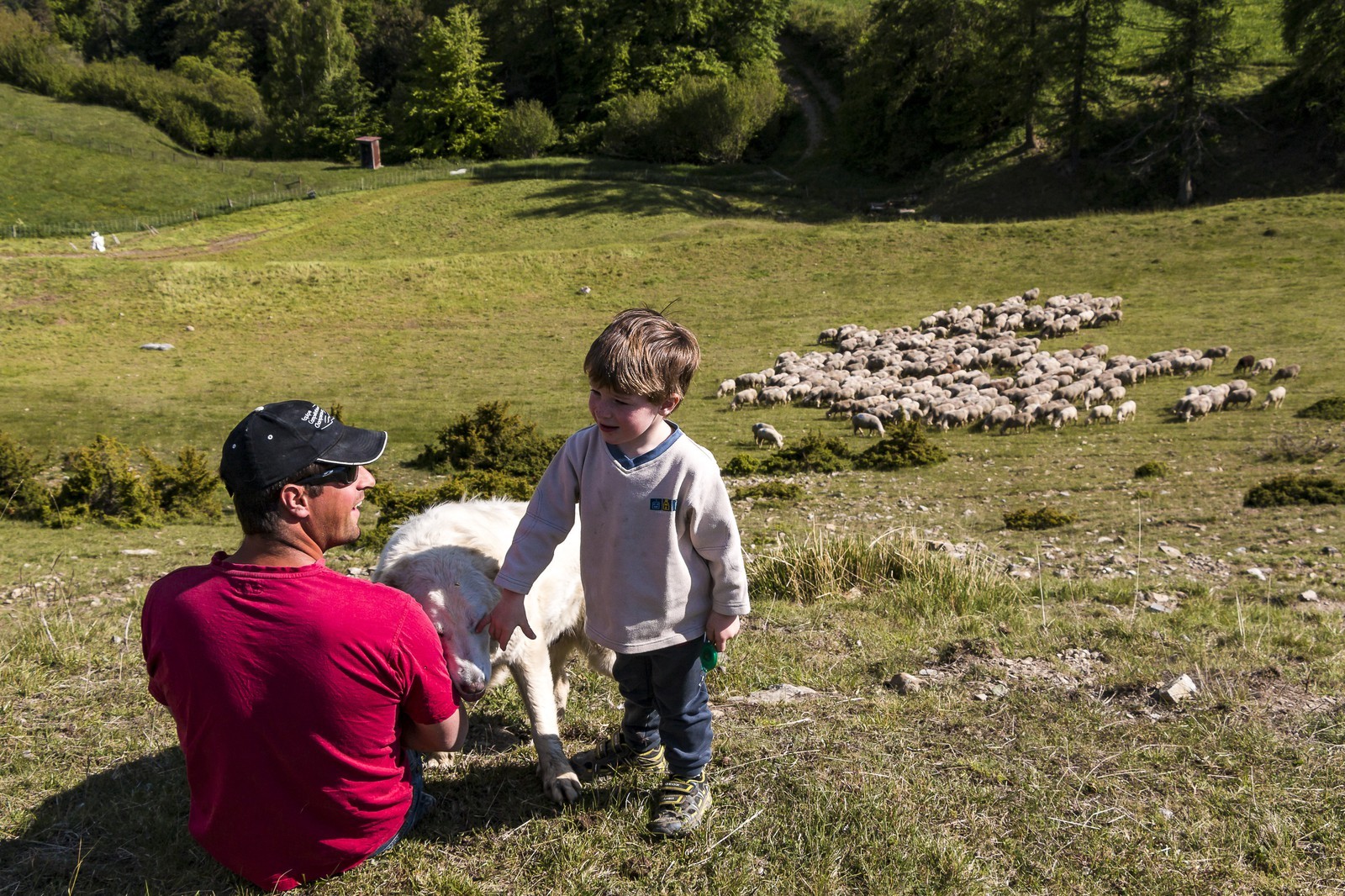 Ferme des Sonnailles, famille Pellissier