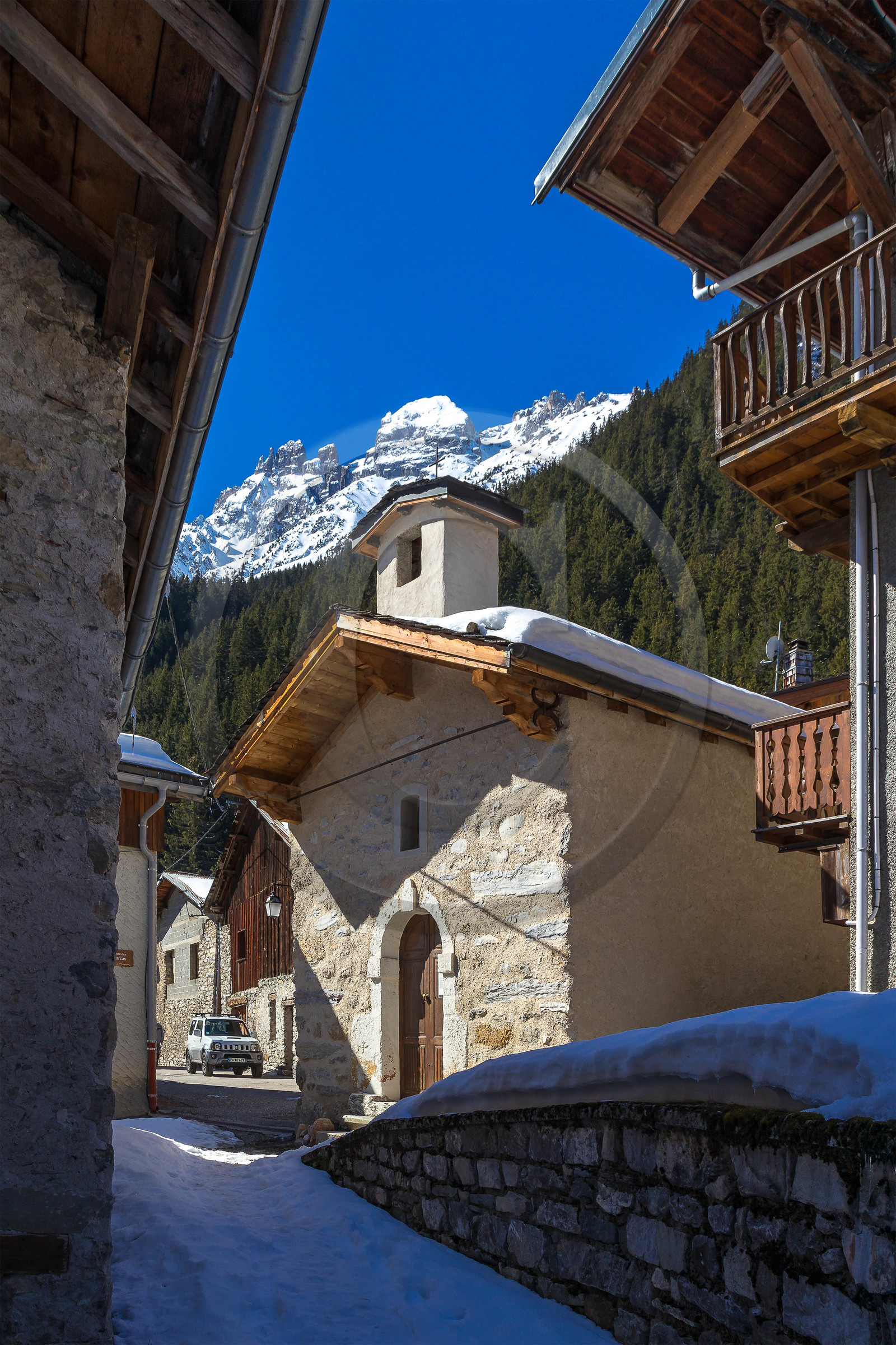 Pralognan-la-Vanoise, hameau La Croix