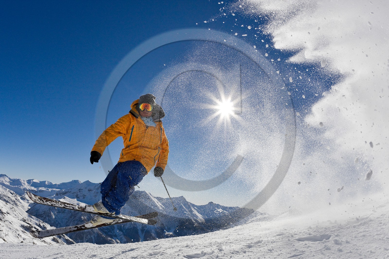 Ski snowpark