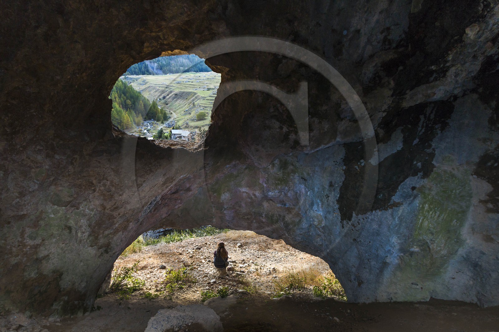 Vallée de la Tinée, Roubion,  hameau de Vignols