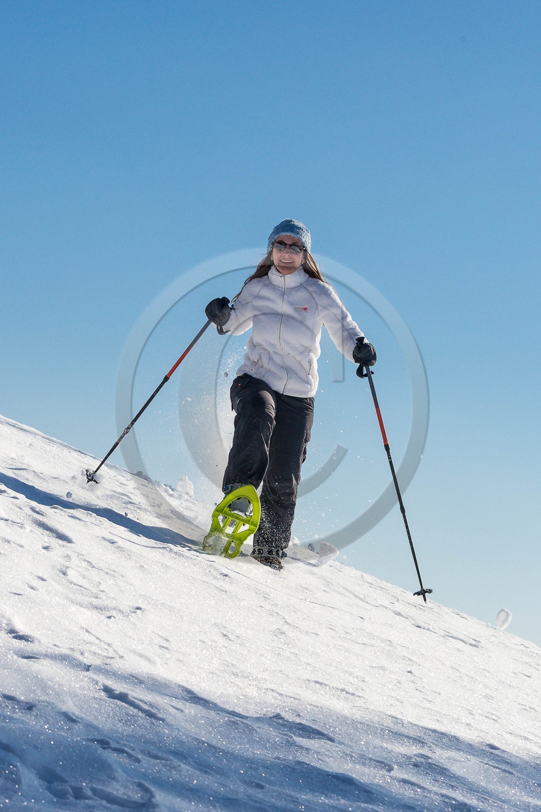 vallée de l'Ubaye, randonnée en raquettes à neige
