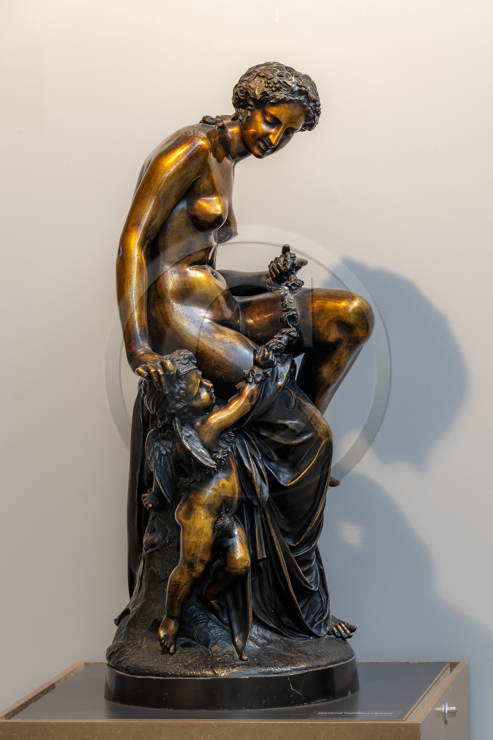 Gap, Musée Muséum départemental des Hautes-Alpes, Jean Esprit Marcellin, Jeunesse captivant l'Amour