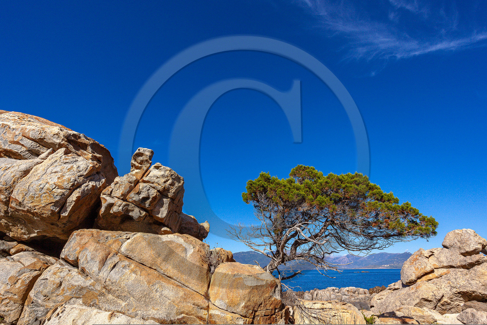 Taffoni, rochers de granit à Campomoro