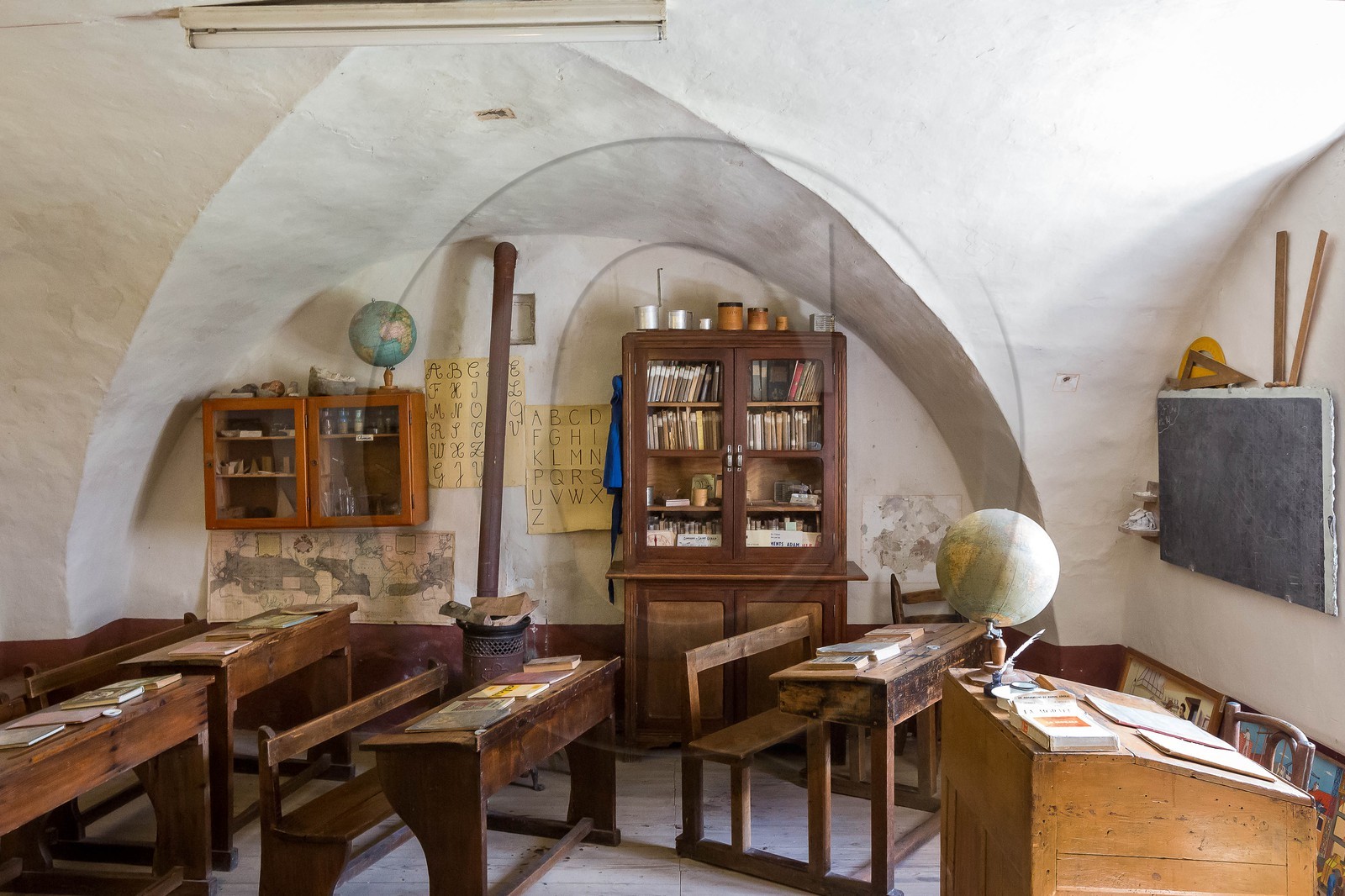 Le musée de l'école et l'instruction publique en montagne du village de Pontis