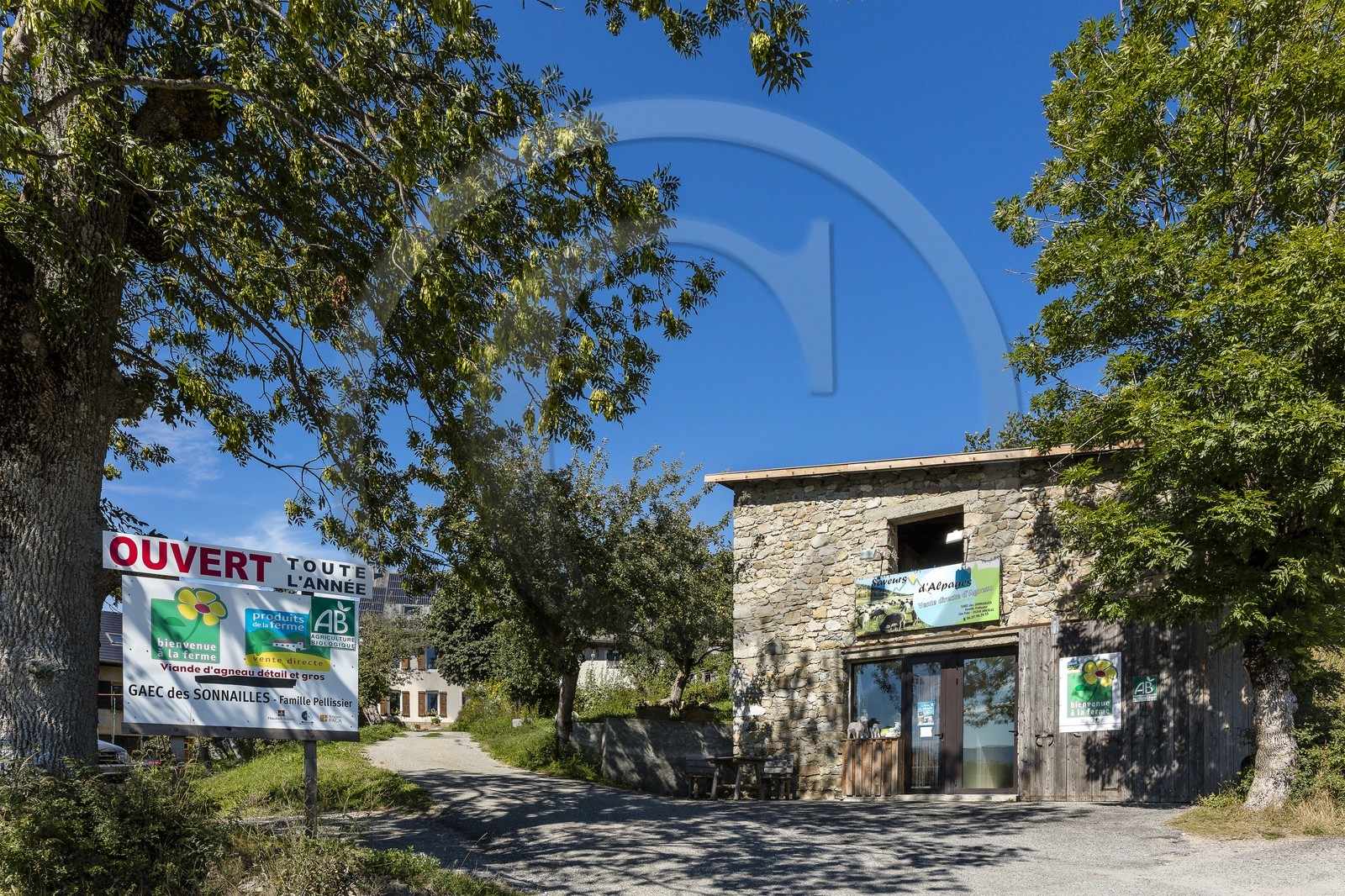 Ferme des Sonnailles, famille Pellissier