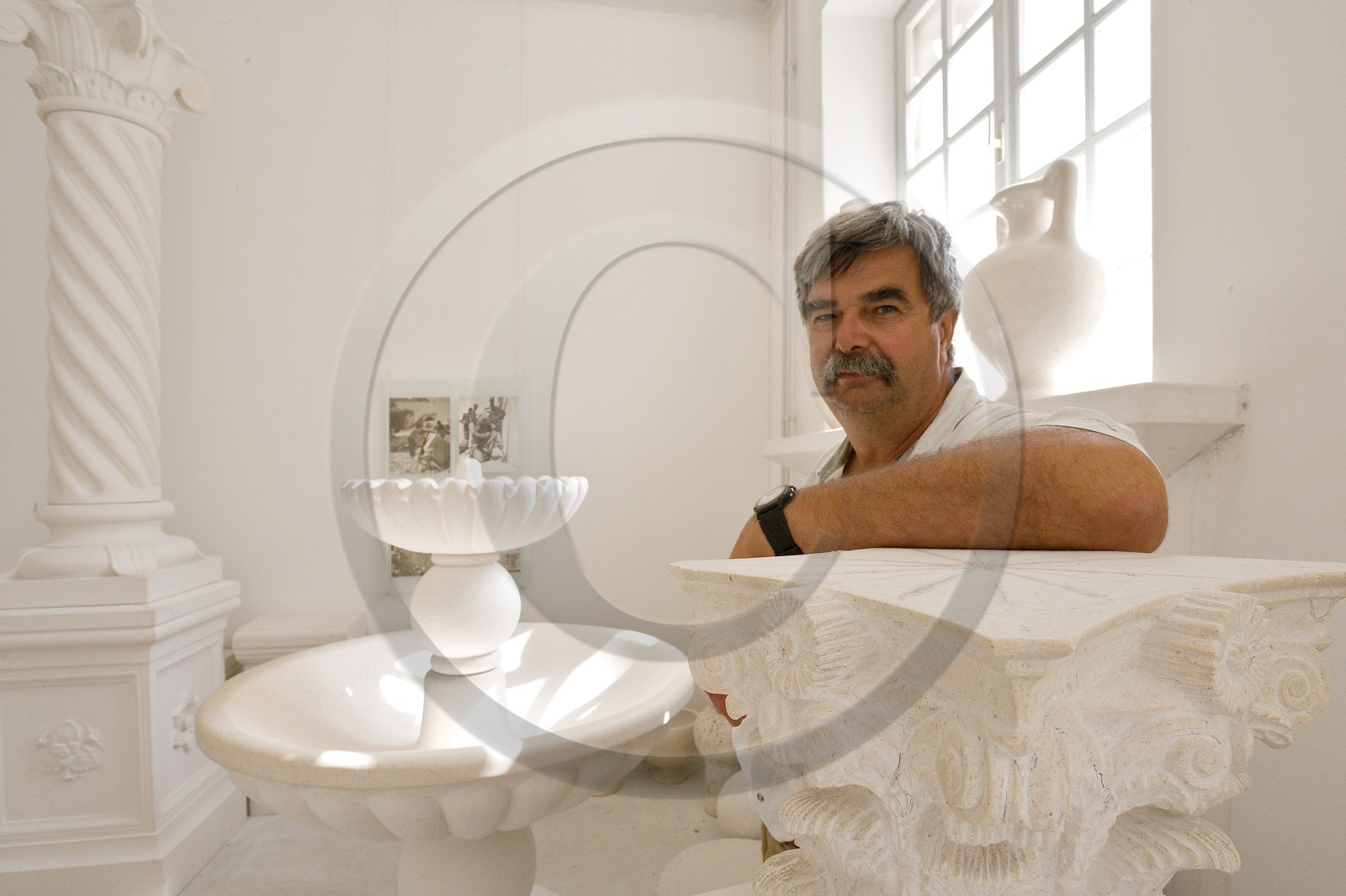 Tonci Vlahovic, directeur Ecole de tailleur de pierre Klesarska