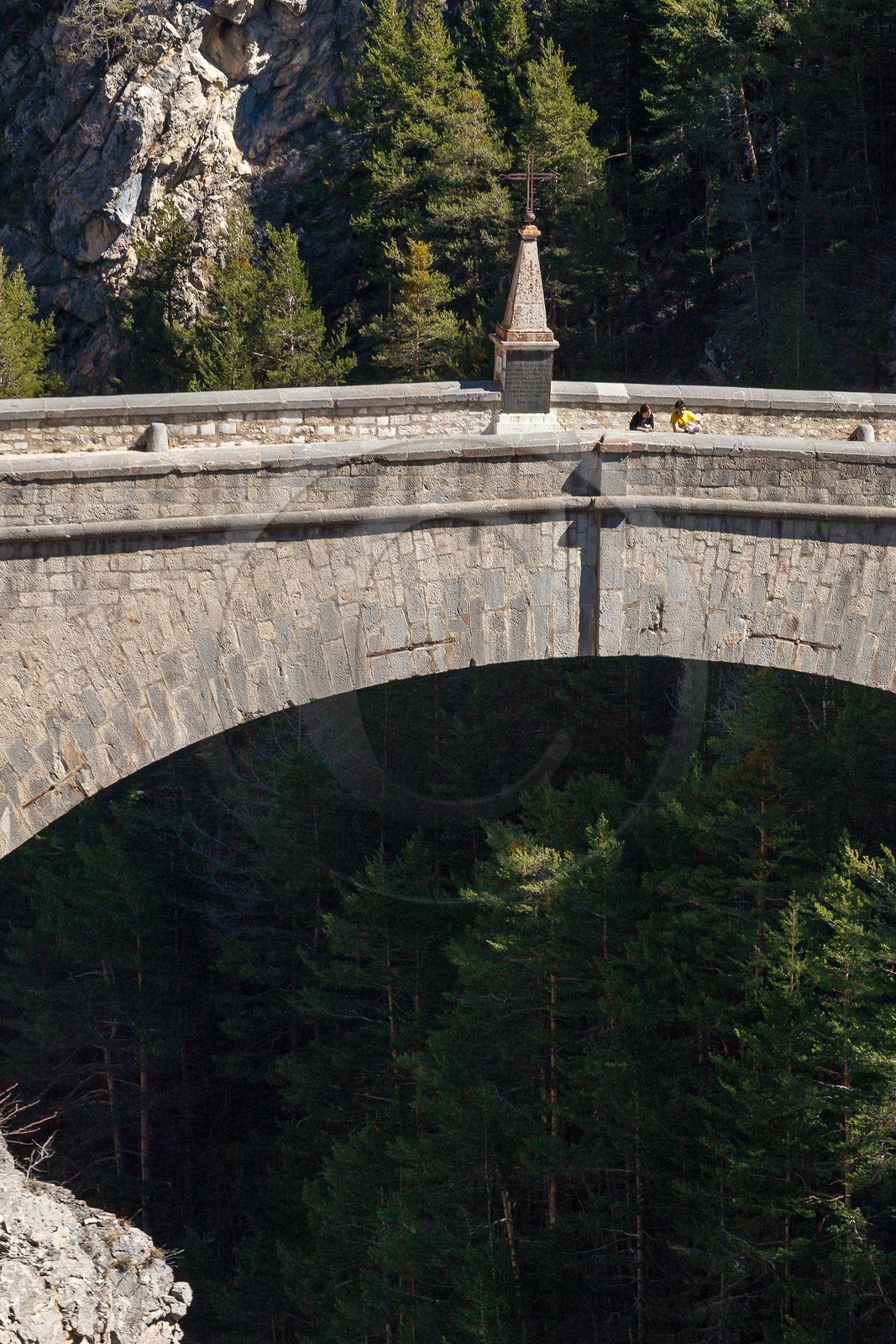 Briançon, cité Vauban, le Pont d'Asfeld