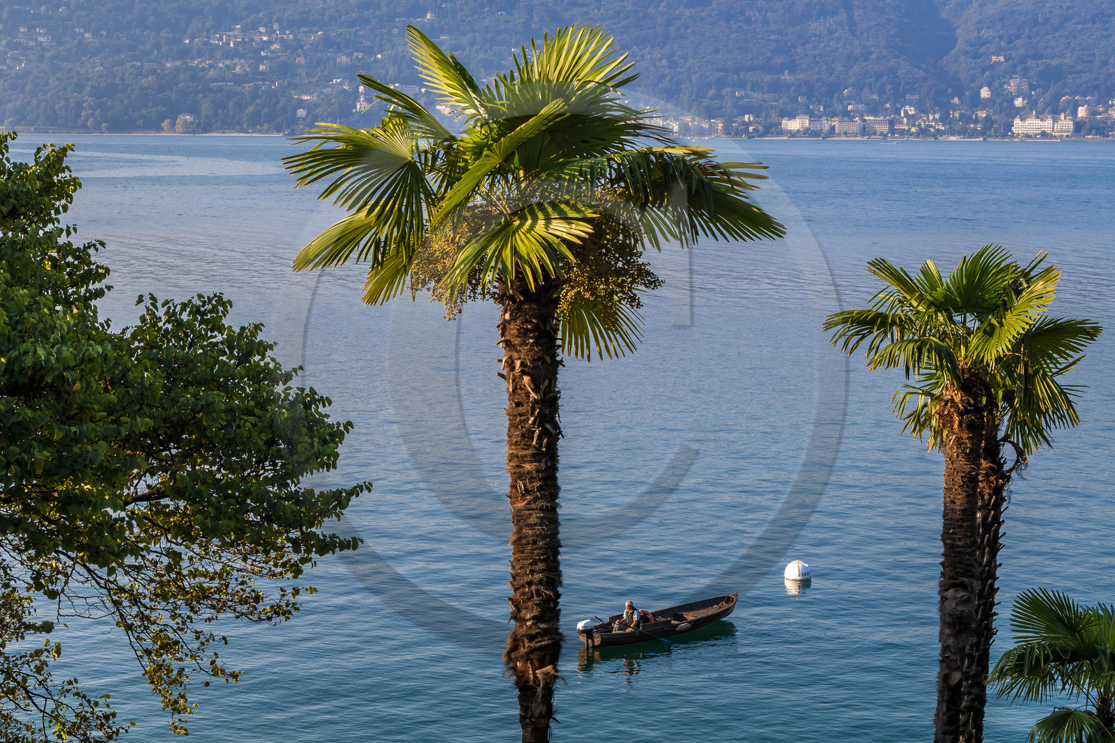 Verbania, pêcheur