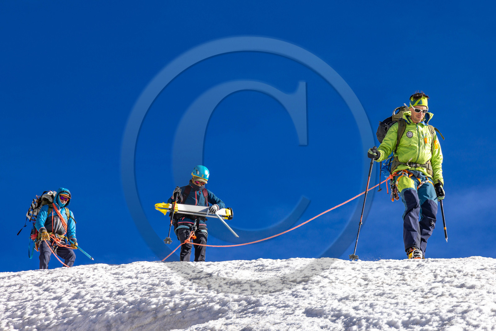 Géomorphologie à l'Aiguille du Midi