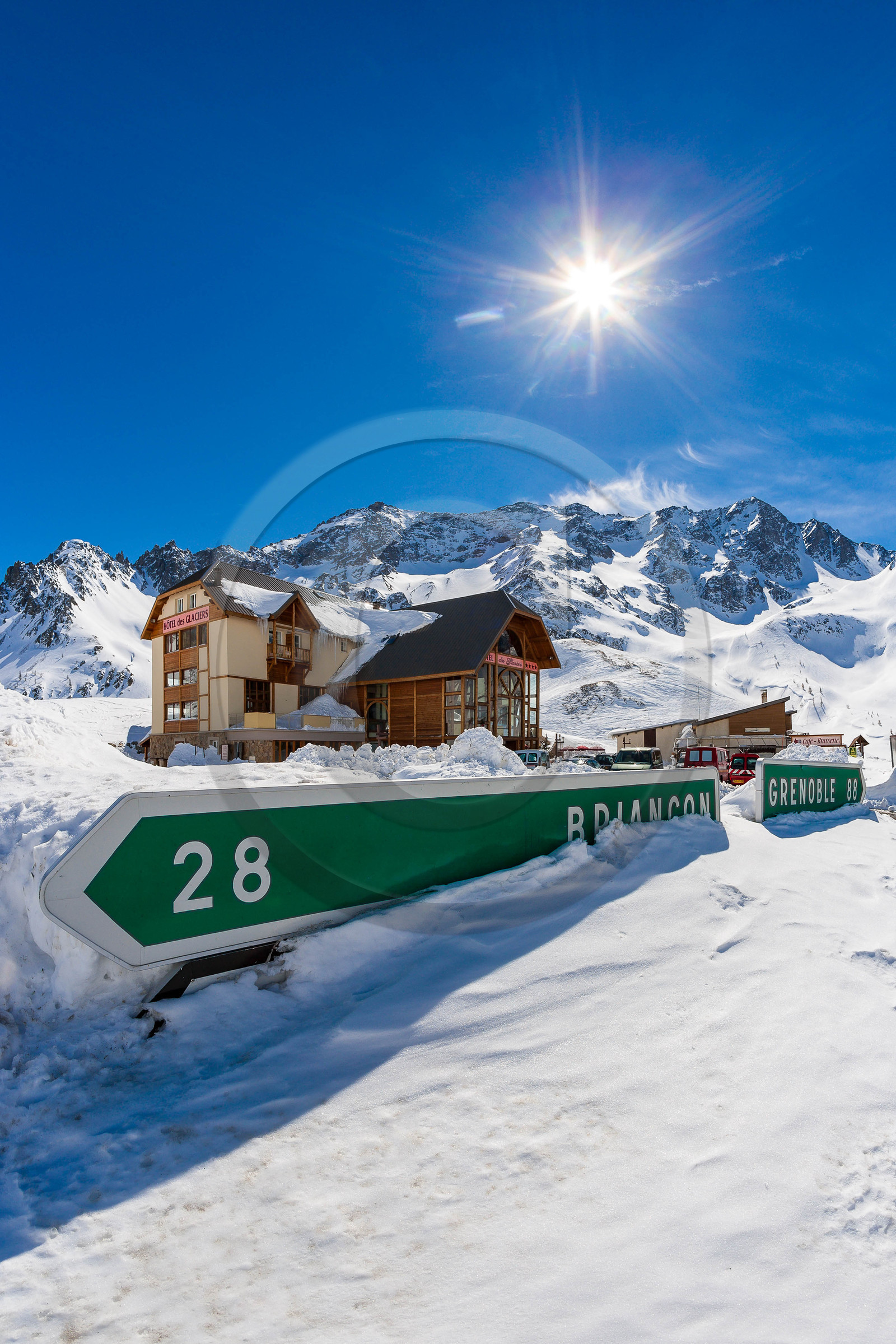 Col du Lautaret, Hôtel des Glacier