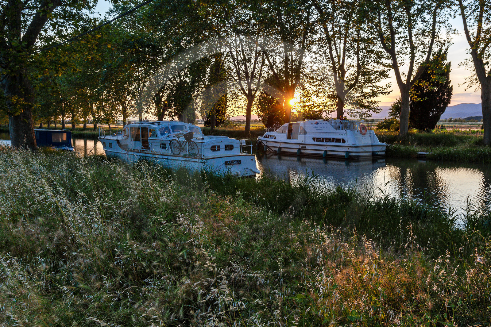 Canal du Midi, inscrit au Patrimoine mondial de l'UNESCO