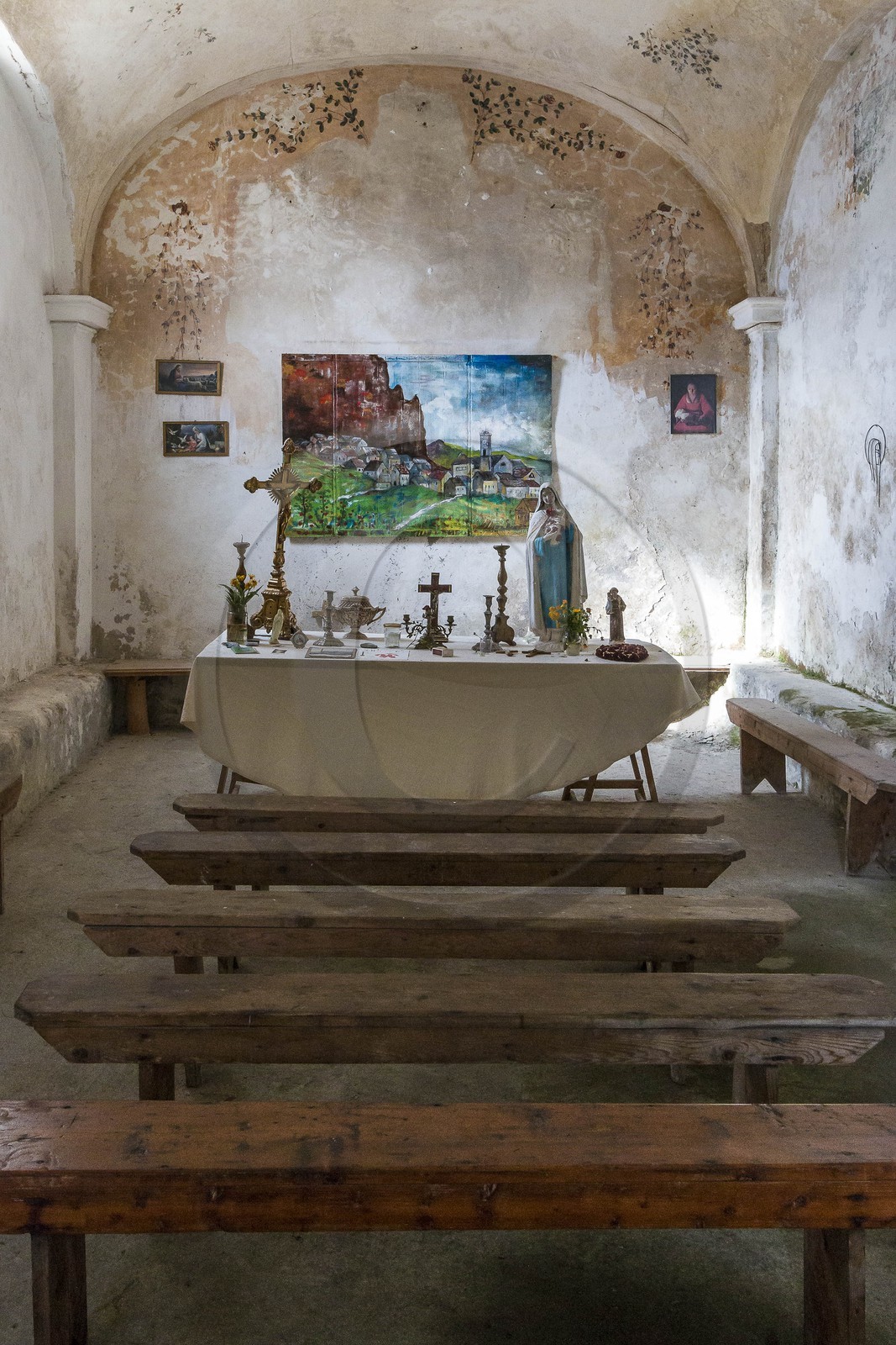 Vallée de la Tinée, Roubion, chapelle