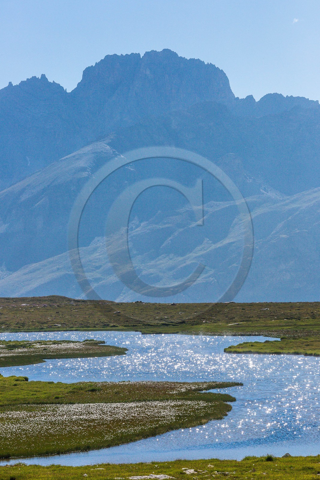 Saint-Paul-sur-Ubaye, Maljasset, col du Longet, Lac du Longet