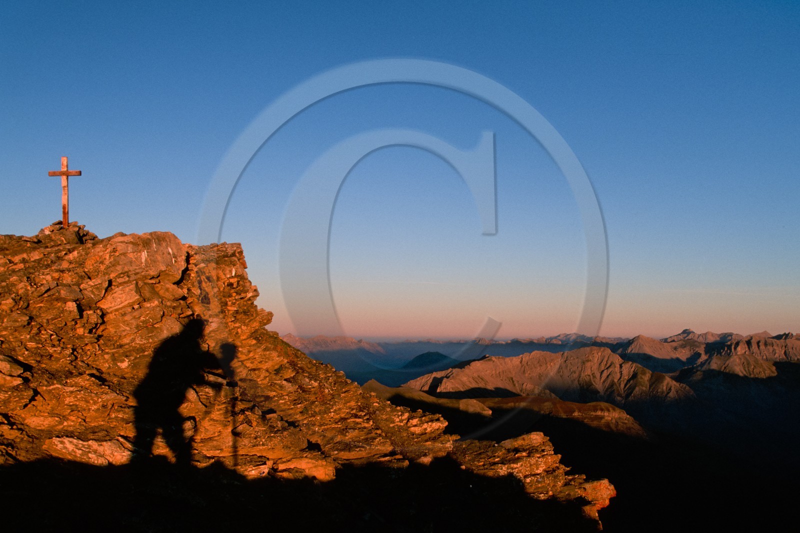 Du sommet du Mont Mounier (altitude 2817)