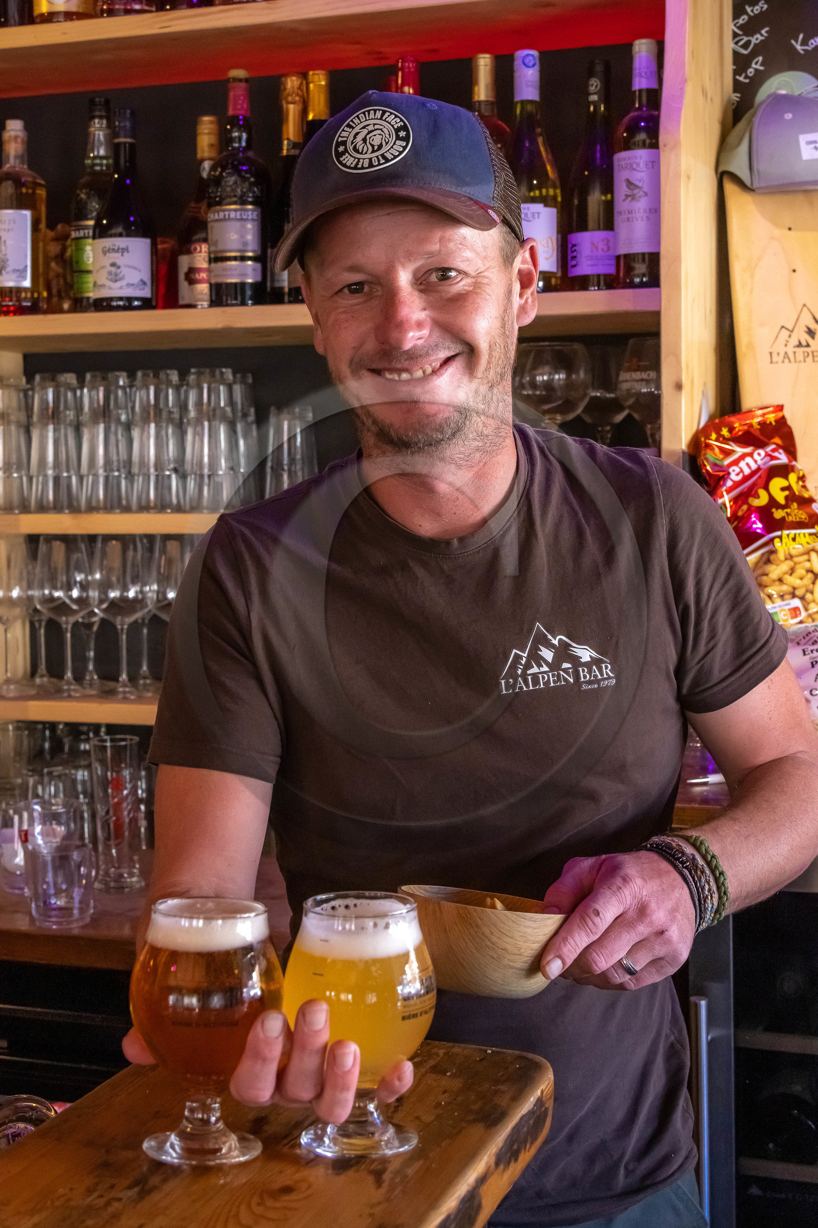 L’Alpen Bar, Julien Vrignaud à Le Monêtier-les-Bains