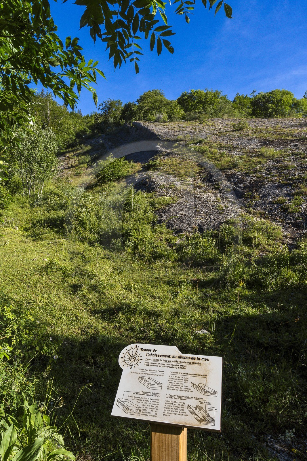 ENS de l'Isère, vallée fossile des Rimets