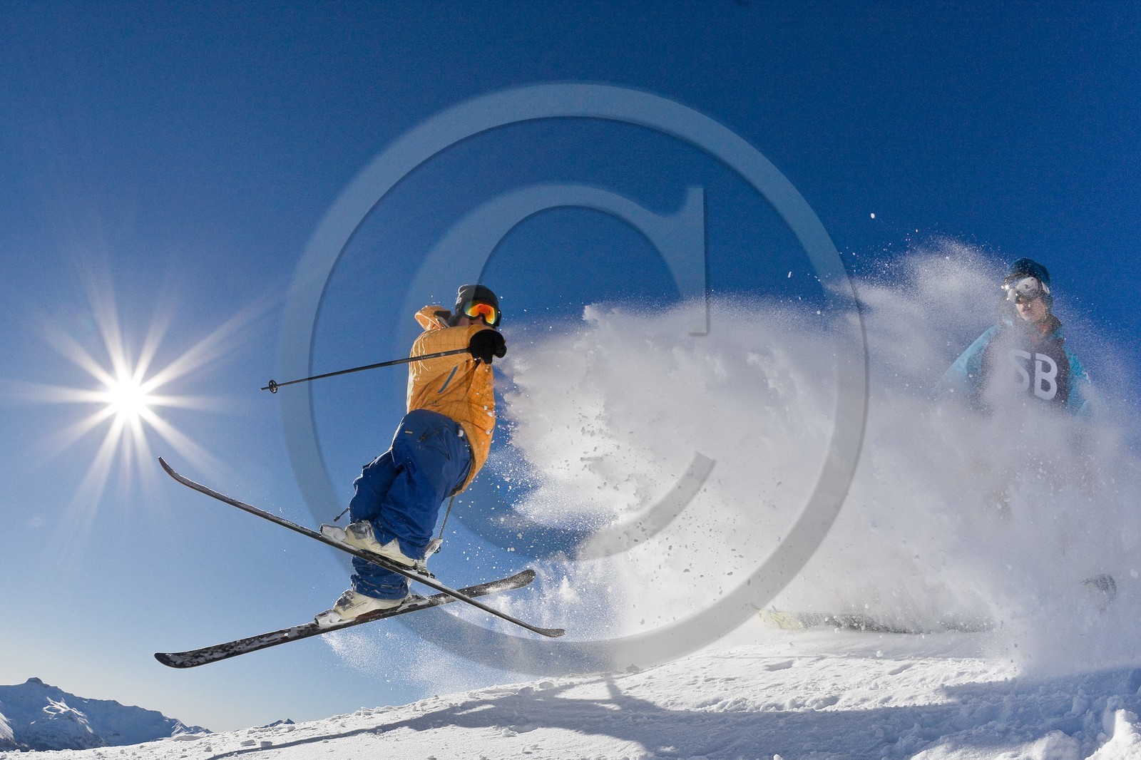 Ski snowpark