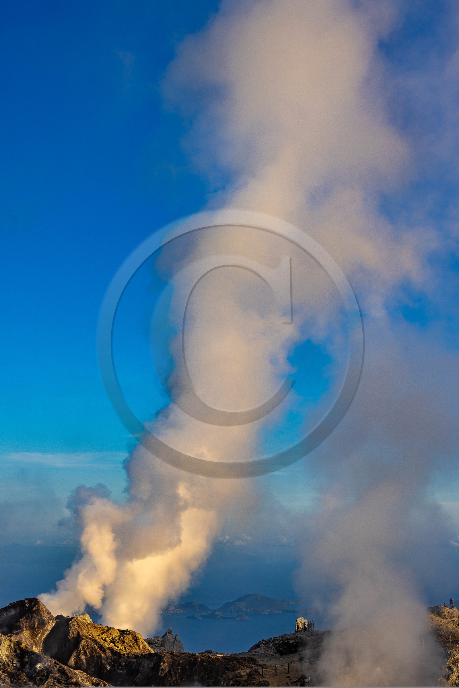 La Soufrière, volcan actif de la Guadeloupe