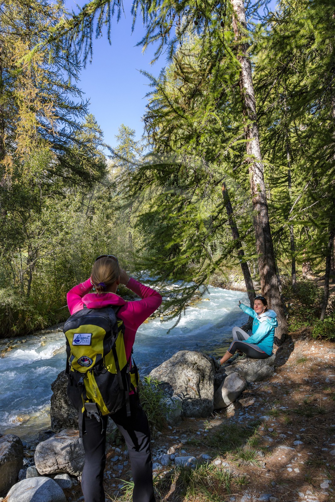 Céline Jumentier, accompagnatrice en moyenne montagne