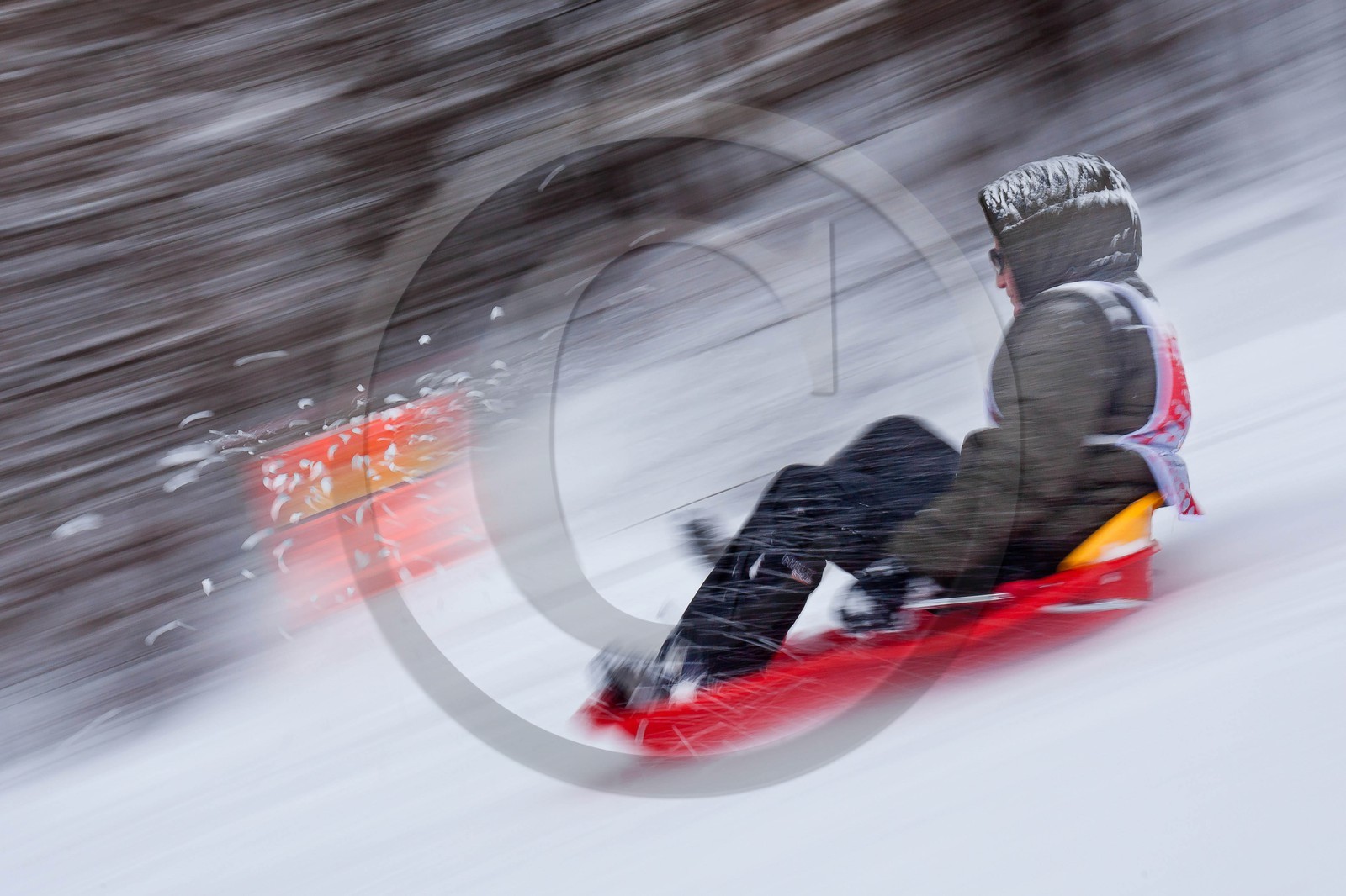 Pays de Serre-Ponçon, Réallon et La Ripaaa, piste de luge 100% naturelle