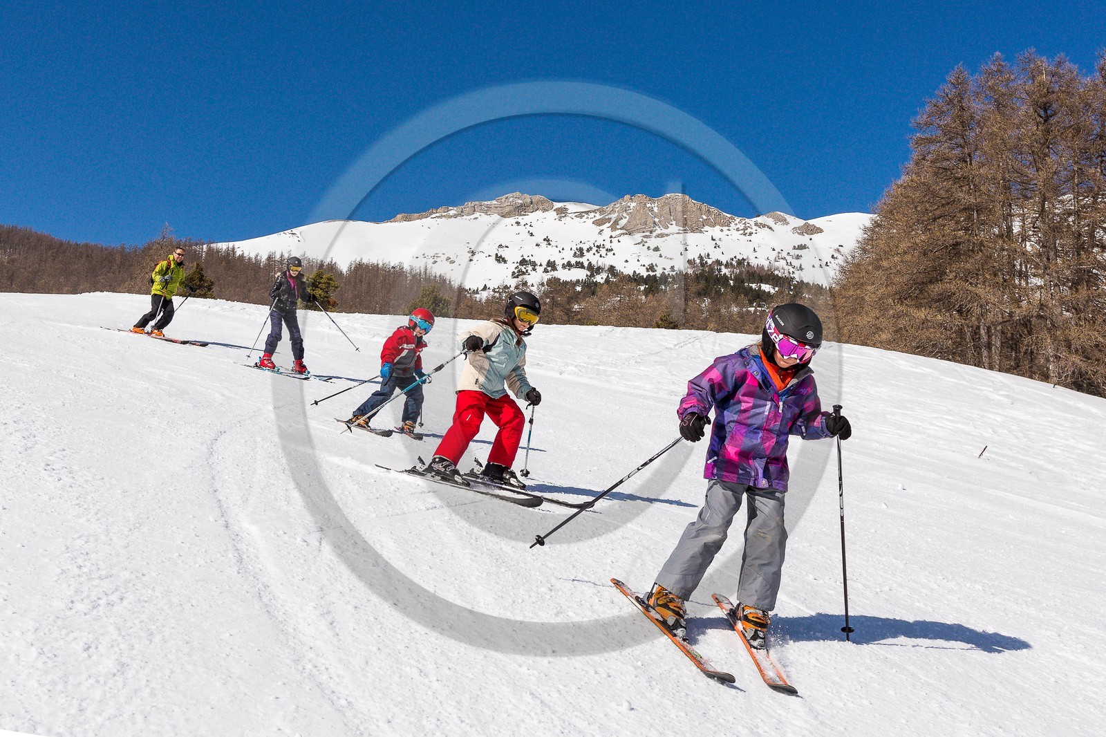 vallée du Champsaur, station de ski de Laye-en-Champsaur