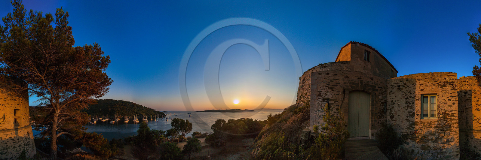 Parc national de Port-Cros, fort du Moulin