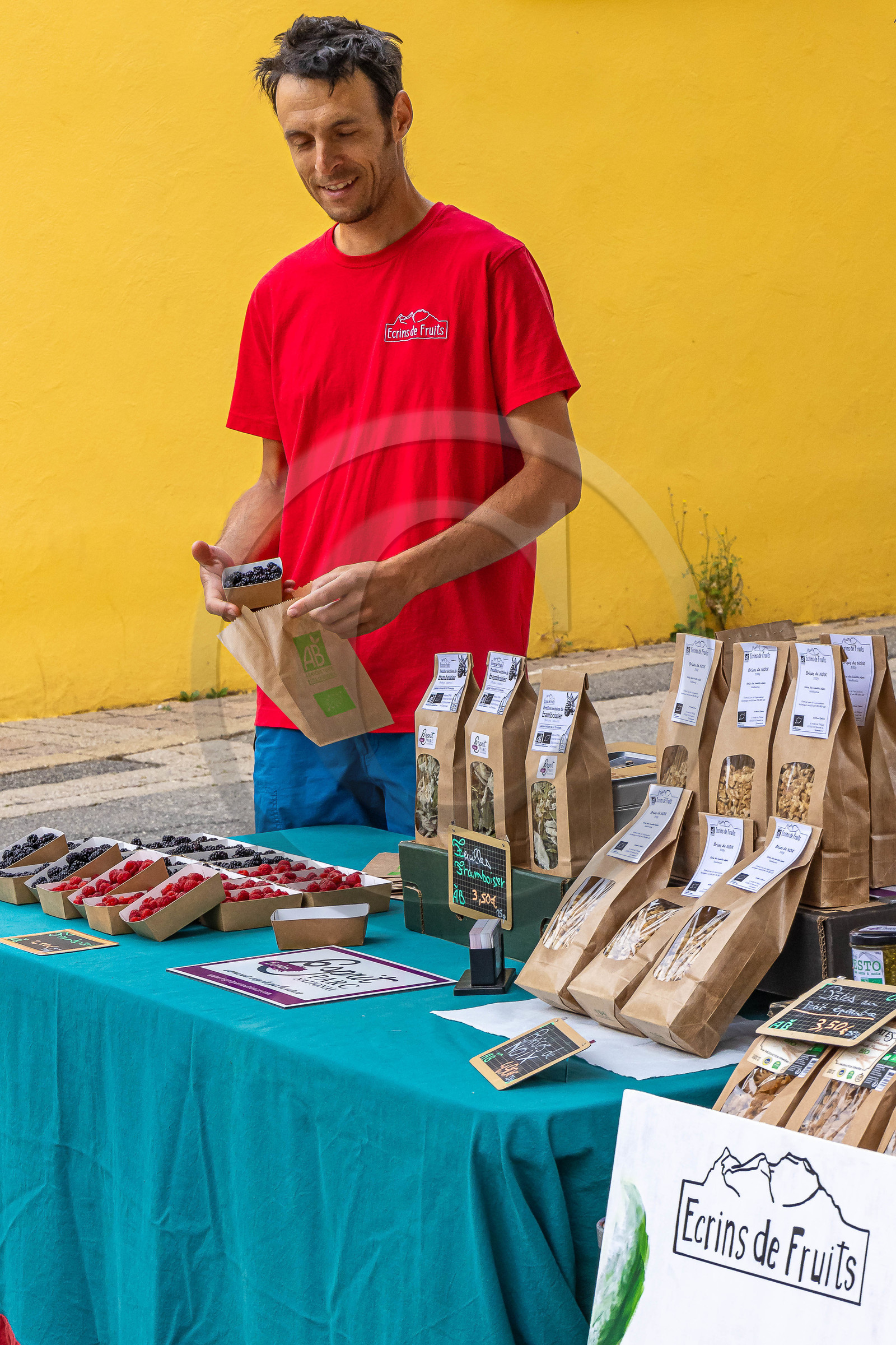 Ecrins de fruits, producteur de fruits rouges