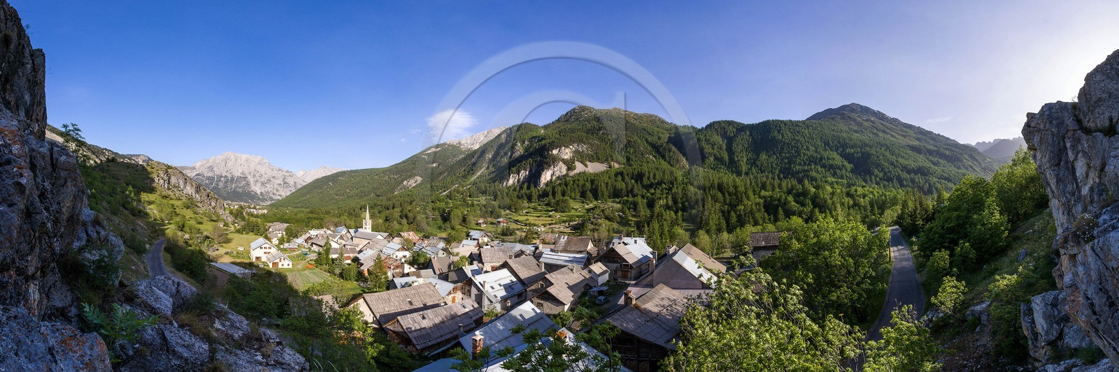 Vallée de la Clarée, village de Névache
