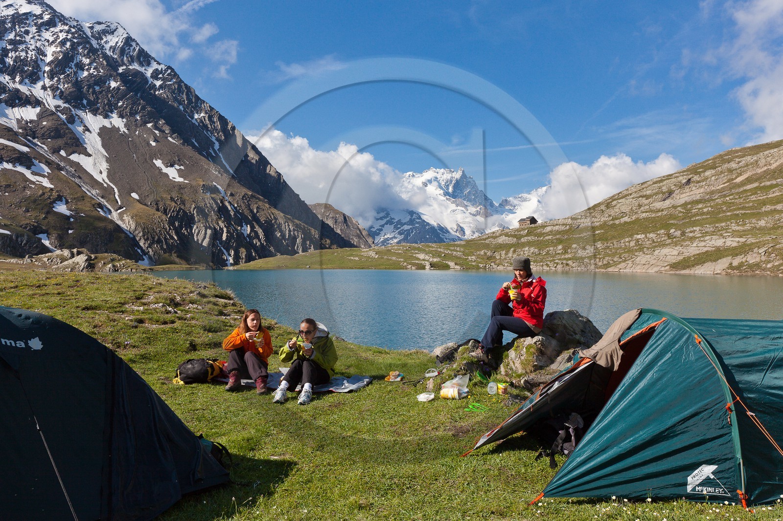 Bivouac au lac du Goléon