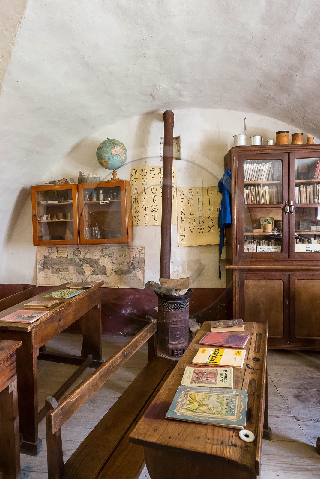Le musée de l'école et l'instruction publique en montagne du village de Pontis