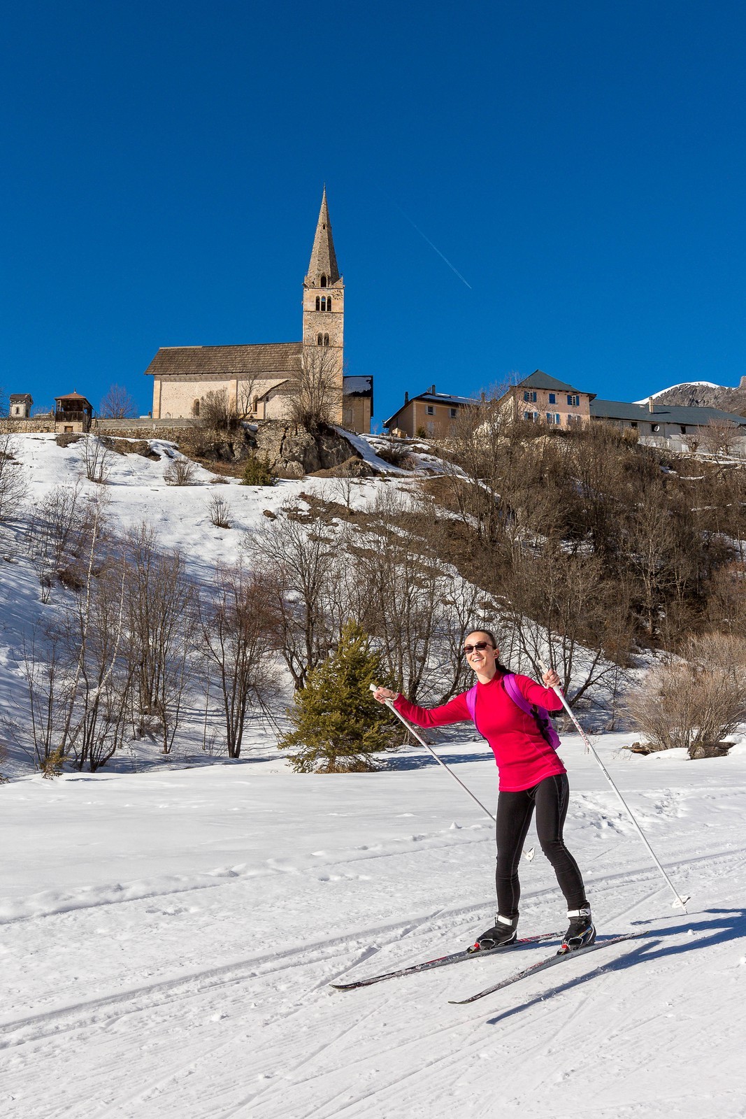 Saint-Paul-sur-Ubaye, Ski nordique, ski de fond