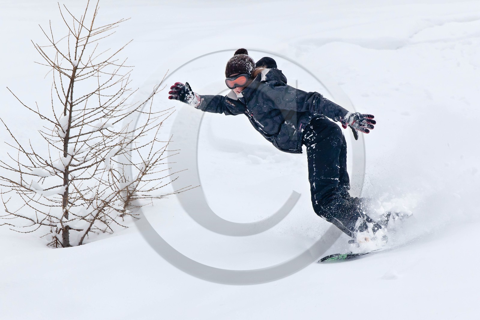 Pays de Serre-Ponçon, Réallon, snowboard, surf des neiges