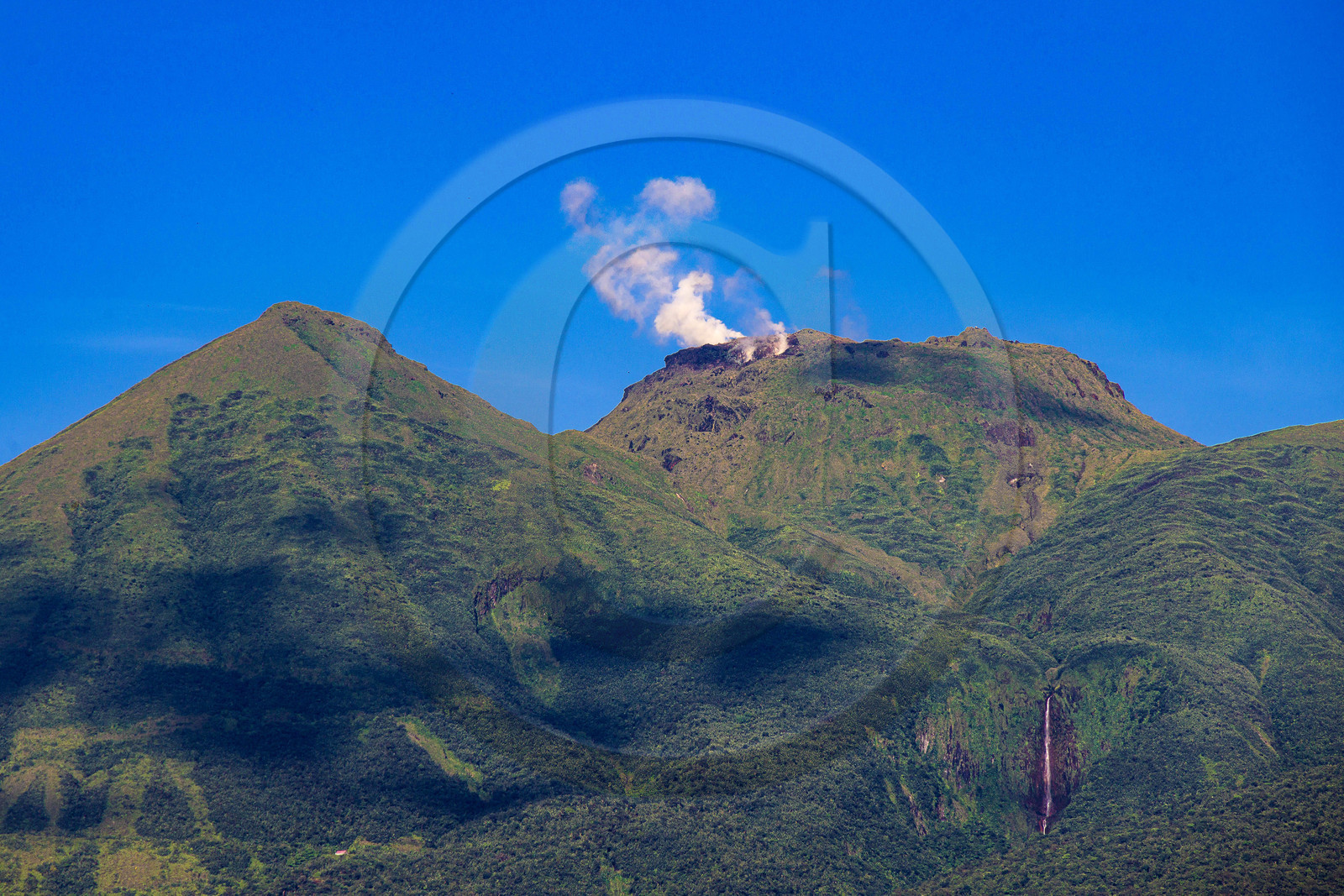 La Soufrière, volcan de la Guadeloupe