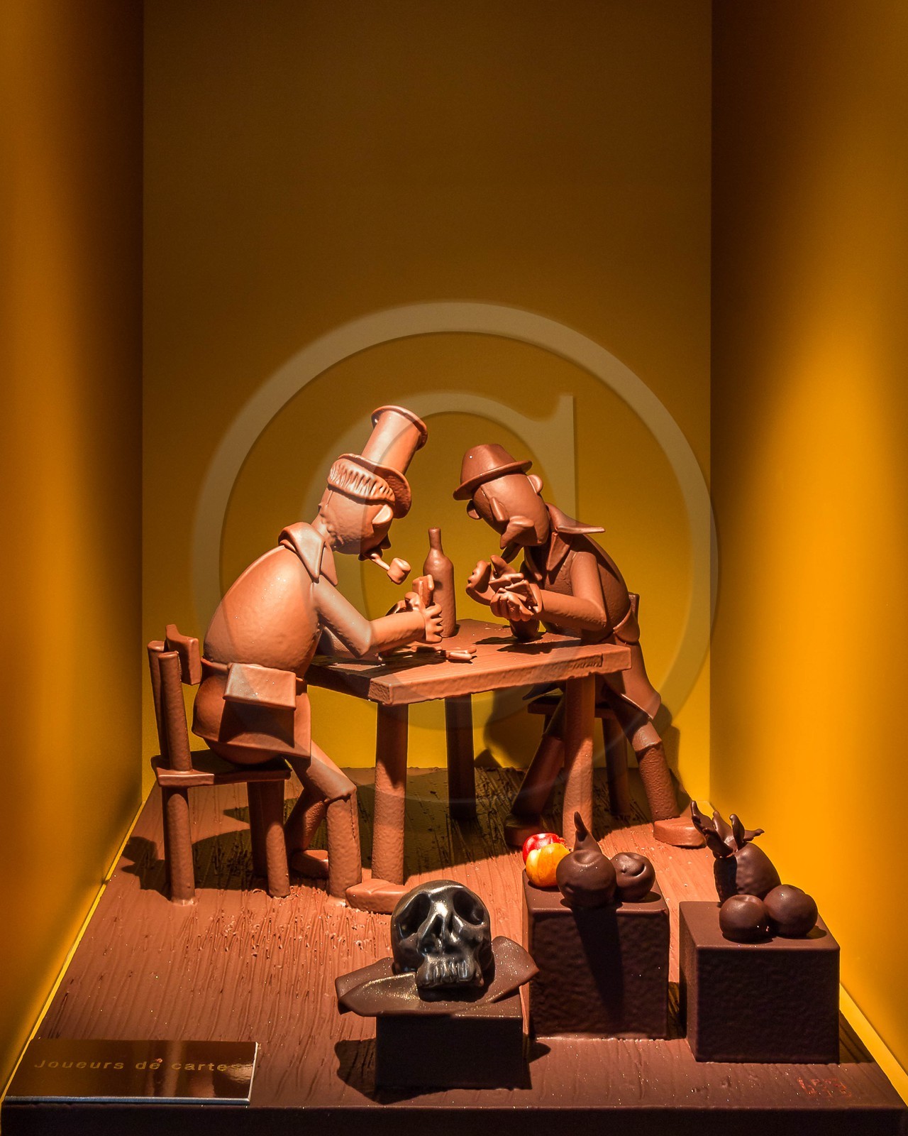 Exposition Influences, Petite histoire de l'art en chocolat par Luc Eyriey